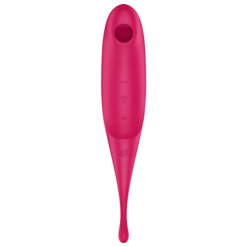 SATISFYER - TWIRLING PRO AIR PULSE STIMULATOR & VIBRATOR ROT - Vanelion Paradise