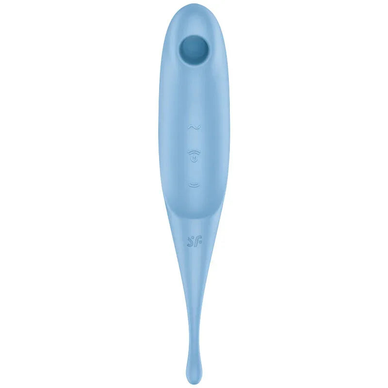 SATISFYER - TWIRLING PRO AIR PULSE STIMULATOR & VIBRATOR ROT - Vanelion Paradise