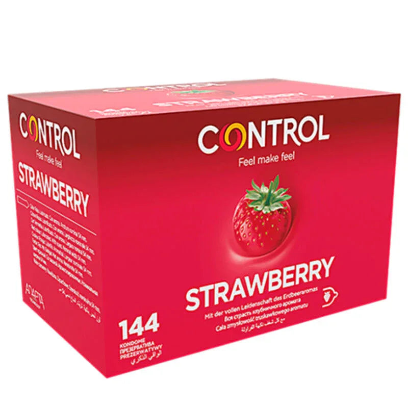 CONTROL - ADAPTA ERDBEERKONDOME 144 EINHEITEN - Vanelion Paradise