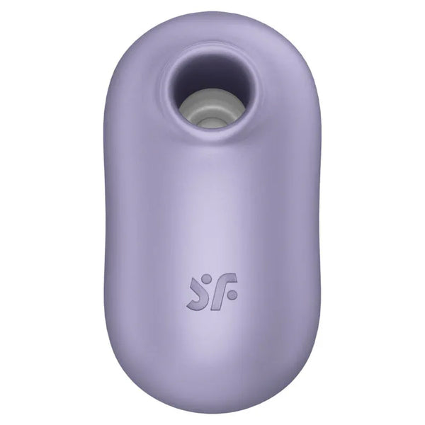 SATISFYER - PRO TO GO 2 DOPPELTER LUFTPULSSTIMULATOR & VIBRATOR VIOLETT - Vanelion Paradise