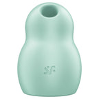 SATISFYER - PRO TO GO 1 DOPPELTER LUFTPULSSTIMULATOR & VIBRATOR GRÜN