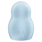 SATISFYER - PRO TO GO 1 DOPPELTER LUFTPULSSTIMULATOR & VIBRATOR BLAU