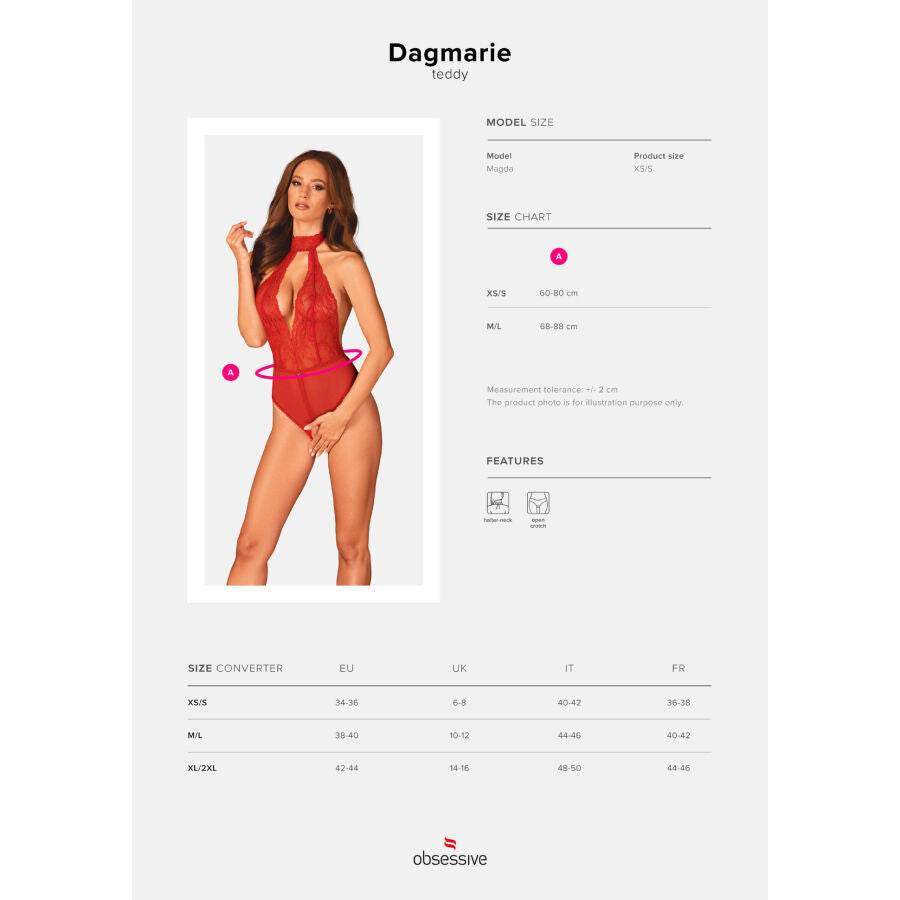 OBSESSIVE - DAGMARIE TEDDY XS/S - Vanelion Paradise