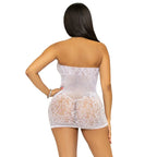 LEG AVENUE - STRASS NECKHOLDER-MINIKLEID, EINHEITSGRößE- SCHWARZ - Vanelion Paradise