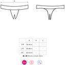 OBSESSIVE - MIAMOR OUVERT THONG S/M - Vanelion Paradise