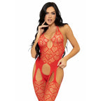 LEG AVENUE - SWEET HEART STRAPS-BODYSTOCKING - Vanelion Paradise