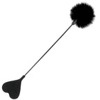 DARKNESS - SCHWARZE LIEBEFEDERPEISE 40 CM - Vanelion Paradise