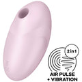 SATISFYER - VULVA LOVER 3 LUFTPULSSTIMULATOR & VIBRATOR - Vanelion Paradise