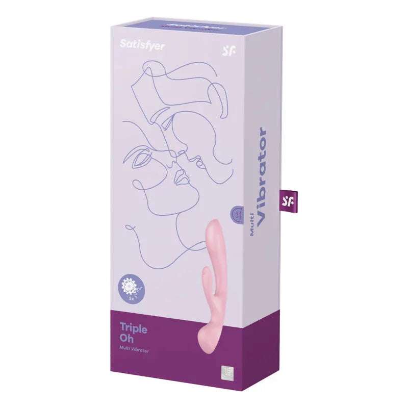 SATISFYER - TRIPLE OH HYBRID VIBRATION - Vanelion Paradise