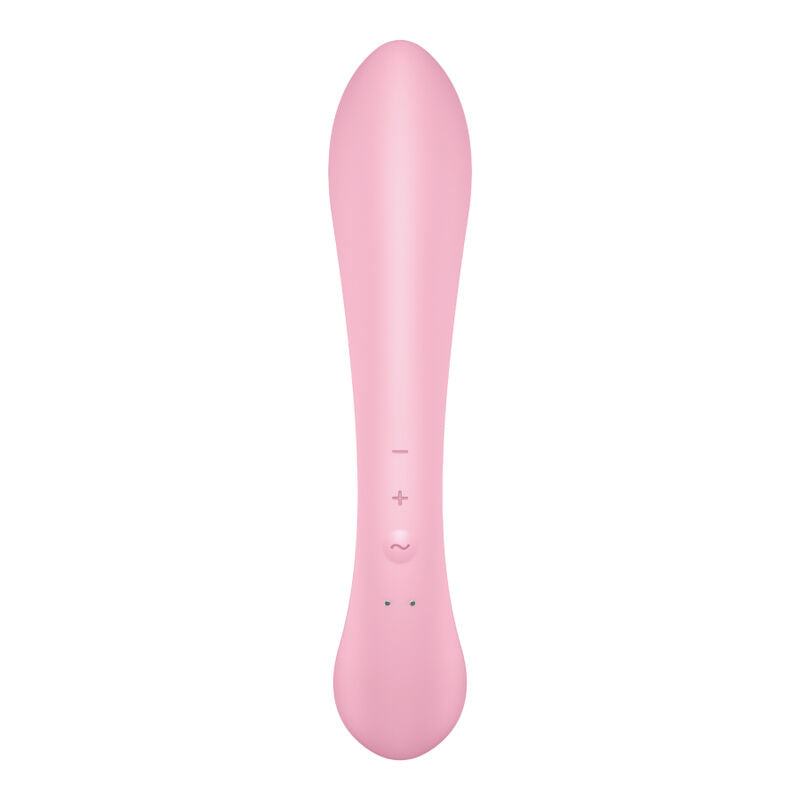 SATISFYER - TRIPLE OH HYBRID VIBRATION ROSA