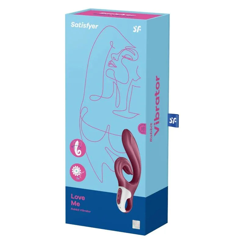 SATISFYER - LOVE ME RABBIT VIBRATION - Vanelion Paradise
