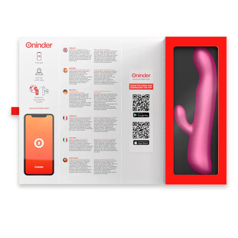 ONINDER - OSLO VIBRATION & ROTATION ROSA - KOSTENLOSE APP - Vanelion Paradise