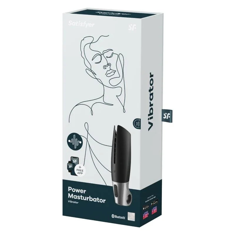 SATISFYER - POWER MASTURBATOR SCHWARZ - Vanelion Paradise