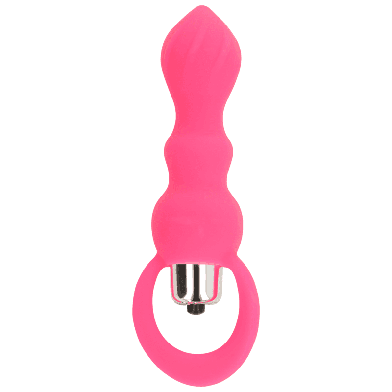 OHMAMA - ANALSTIMULATOR MIT VIBRATION 9 CM ROSA - Vanelion Paradise