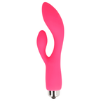 OHMAMA - VIBRATOR MIT KANINCHEN 12,5 CM ROSA - Vanelion Paradise