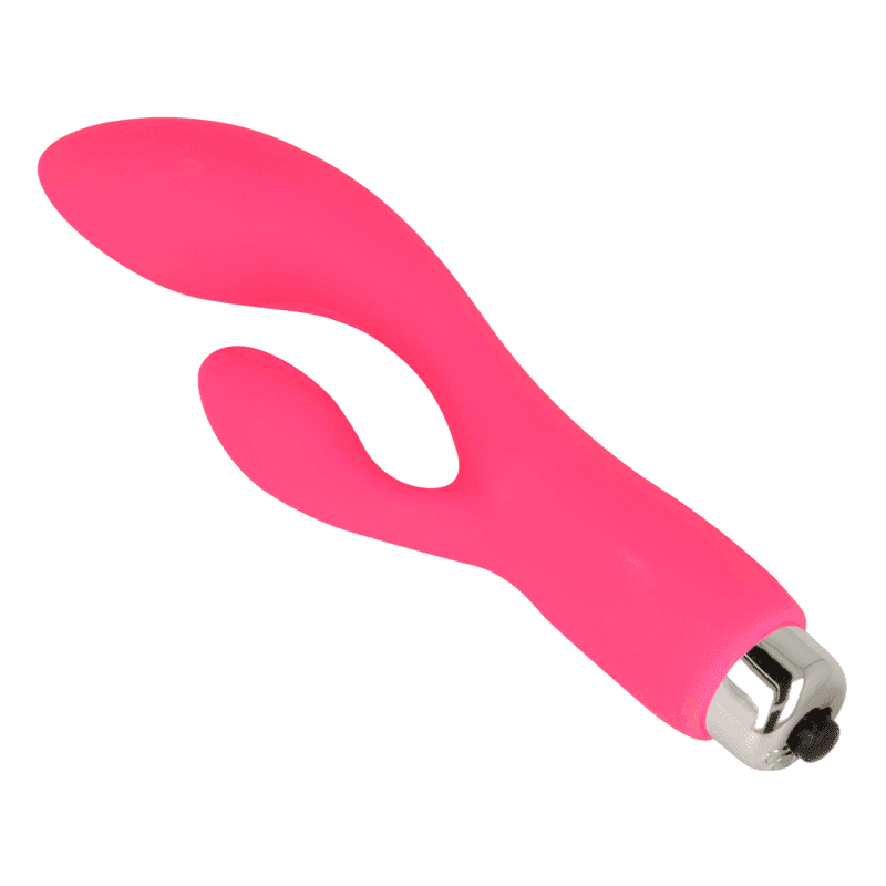 OHMAMA - VIBRATOR MIT KANINCHEN 12,5 CM ROSA - Vanelion Paradise