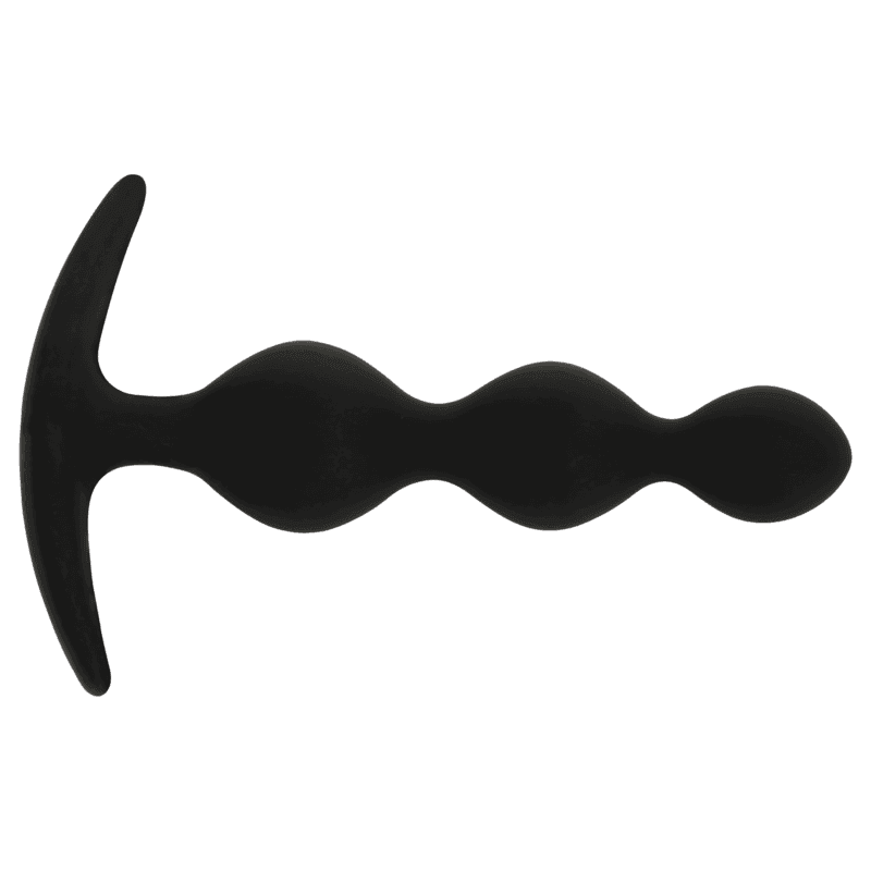 OHMAMA - ANALKUGELKETTE 10 CM - SCHWARZ - Vanelion Paradise