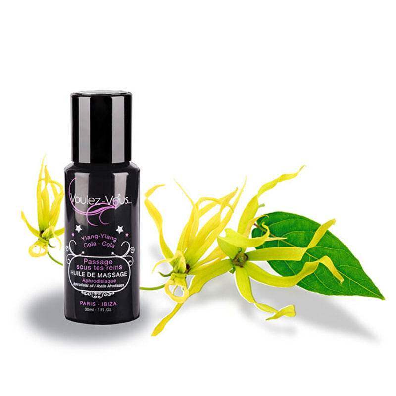 VOULEZ-VOUS - AFRODIS ACO MASSAGEÖL - YLANG-YLANG & COLA 30 ML - Vanelion Paradise