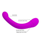 PRETTY LOVE - ALEX VIBRATOR UND KLITORISAUGER FLIEDER - Vanelion Paradise