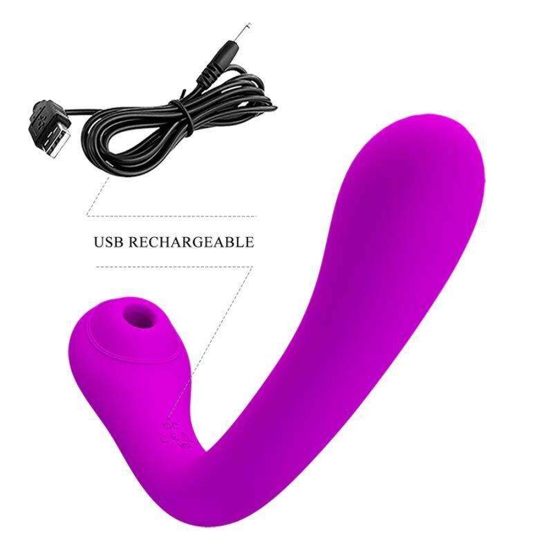 PRETTY LOVE - ALEX VIBRATOR UND KLITORISAUGER FLIEDER - Vanelion Paradise