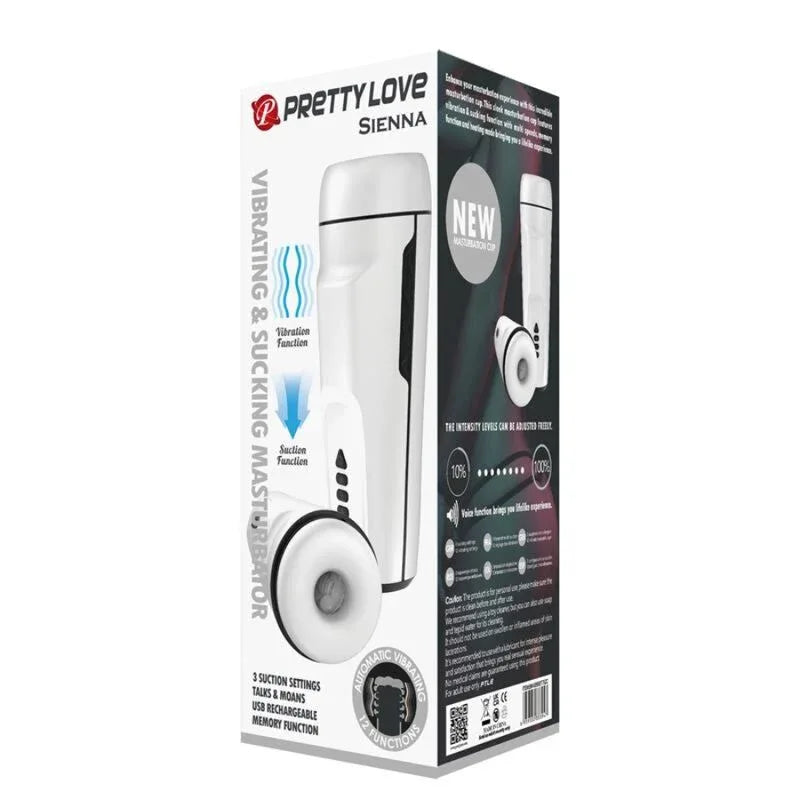 PRETTY LOVE - SIENNA MNNLICHER MASTURBATOR MIT VIBRATION. STIMME UND SAUGUNG - Vanelion Paradise