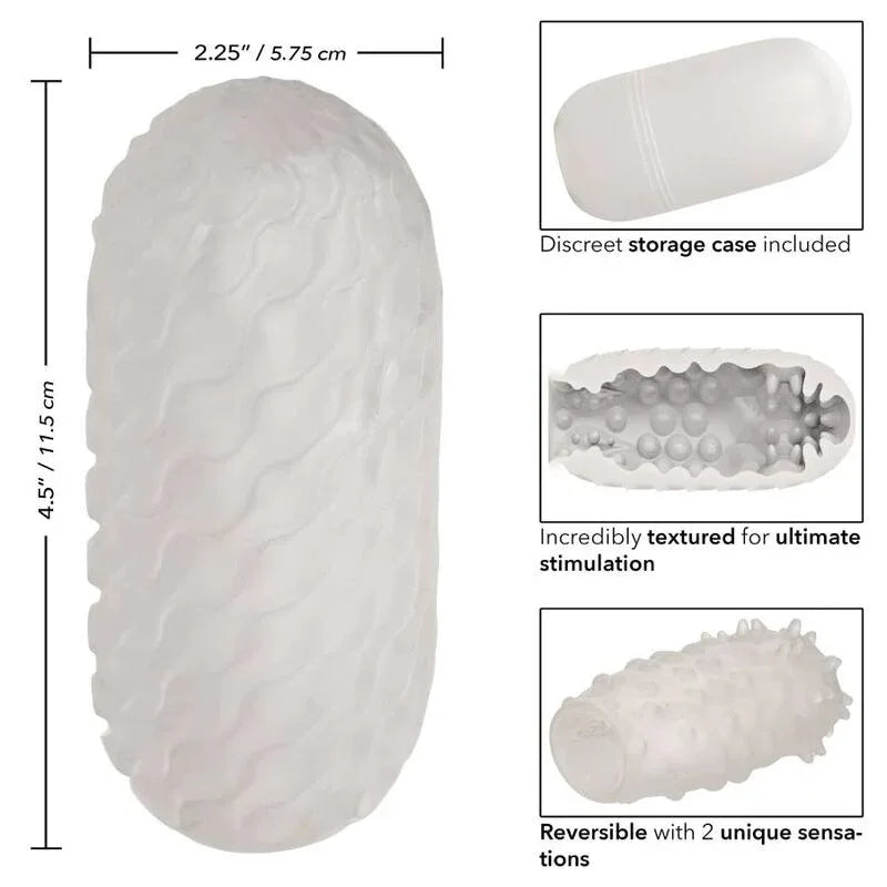 CALEXOTICS - REVERSIBLE NUBBY STROKER - Vanelion Paradise