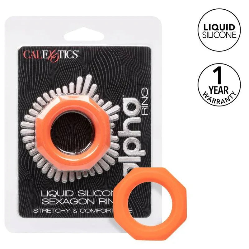 CALEXOTICS - ALPHA SEXAGON RING ORANGE - Vanelion Paradise