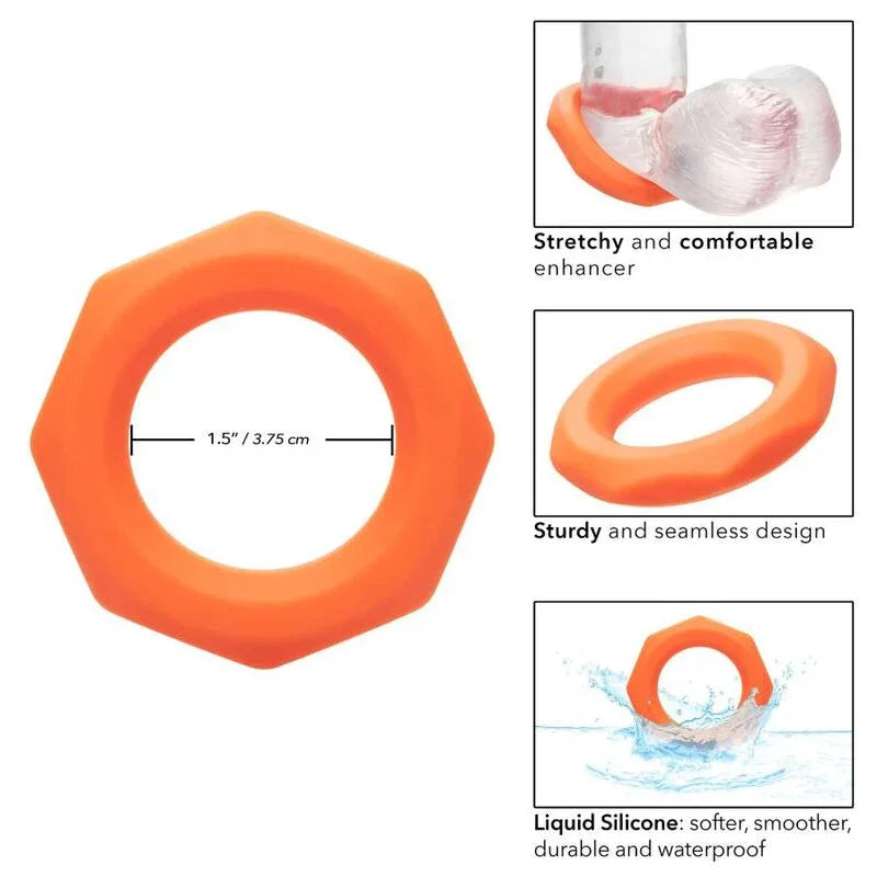 CALEXOTICS - ALPHA SEXAGON RING ORANGE - Vanelion Paradise