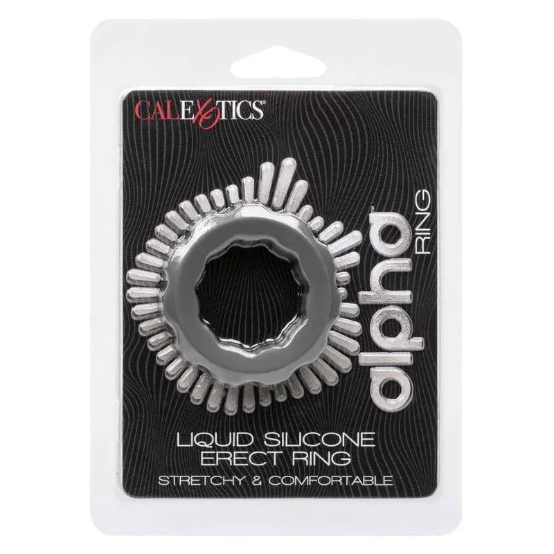 CALEXOTICS - ALPHA ERECT RING GRAU - Vanelion Paradise