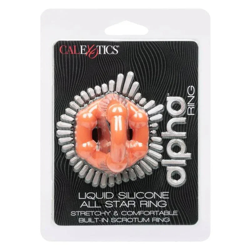 CALEXOTICS - ALPHA ALL STAR RING ORANGE - Vanelion Paradise