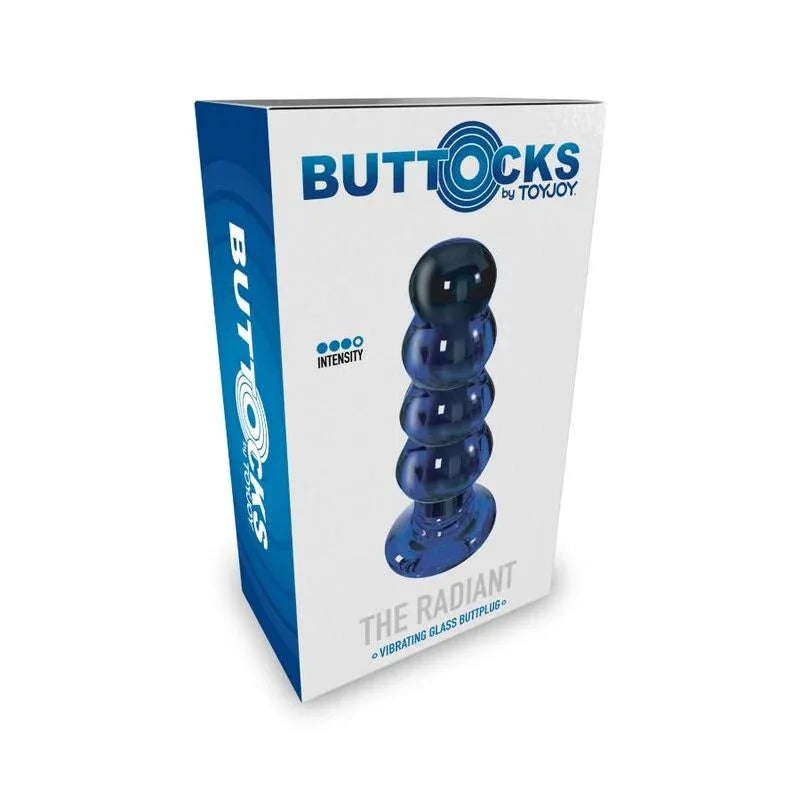 TOYJOY - BUTTOCKS DER STRAHLENDE GLAS-BUTTPLUG - Vanelion Paradise