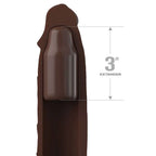 FANTASY X- TENSIONS - PIPEDREAMS VERLÄNGERUNG MIT RIEMEN 17,78 CM BRAUN - Vanelion Paradise