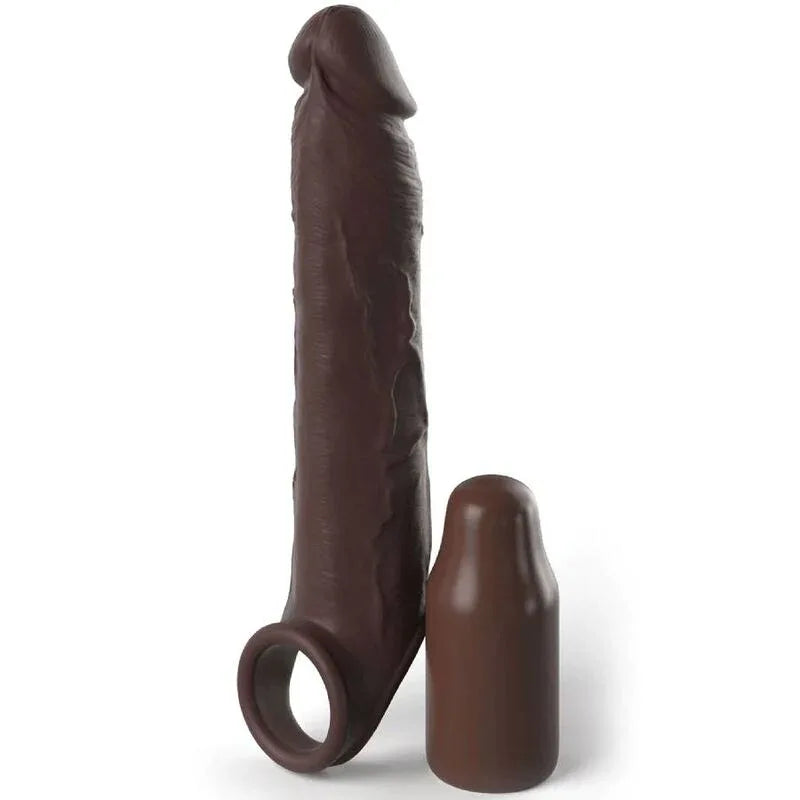 FANTASY X- TENSIONS - PIPEDREAMS VERLÄNGERUNG MIT RIEMEN 17,78 CM BRAUN - Vanelion Paradise