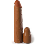 FANTASY X- TENSIONS - PIPEDREAMS HÜLSE 20,32 CM + 5,00 CM ZOLL STECKER KARAMELL - Vanelion Paradise