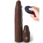 FANTASY X- TENSIONS - PIPEDREAMS HÜLSE 22,86 CM + 7,62 CM STECKER REMOTE BRAUN - Vanelion Paradise