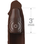 FANTASY X- TENSIONS - PIPEDREAMS HÜLSE 22,86 CM + 7,62 CM STECKER REMOTE BRAUN - Vanelion Paradise