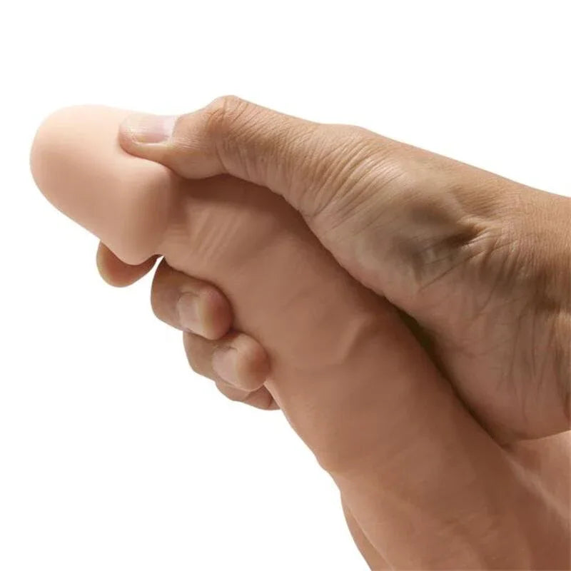 BAILE - SCHÖNE BEGEGNUNG BAHAMUT FLEXIBLER REALISTISCHER DILDO 21.8 CM NATÜRLICH - Vanelion Paradise