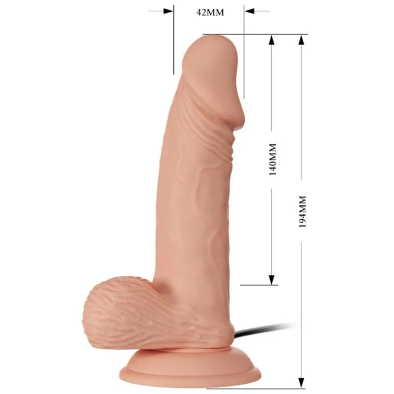 BAILE - SCHÖNE BEGEGNUNG ZEBULON VIBRATION 19.4 CM NATÜRLICH - Vanelion Paradise
