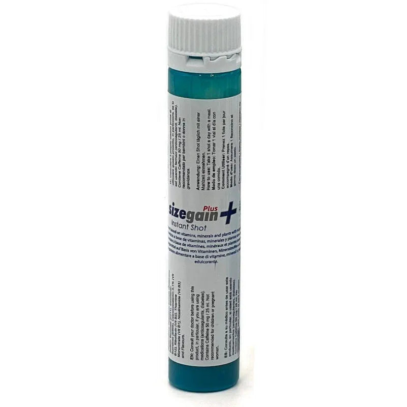 500 COSMETICS - SIZEGAIN PLUS INSTANT SHOT MALE ENERGIZER 5 UNITS - Vanelion Paradise