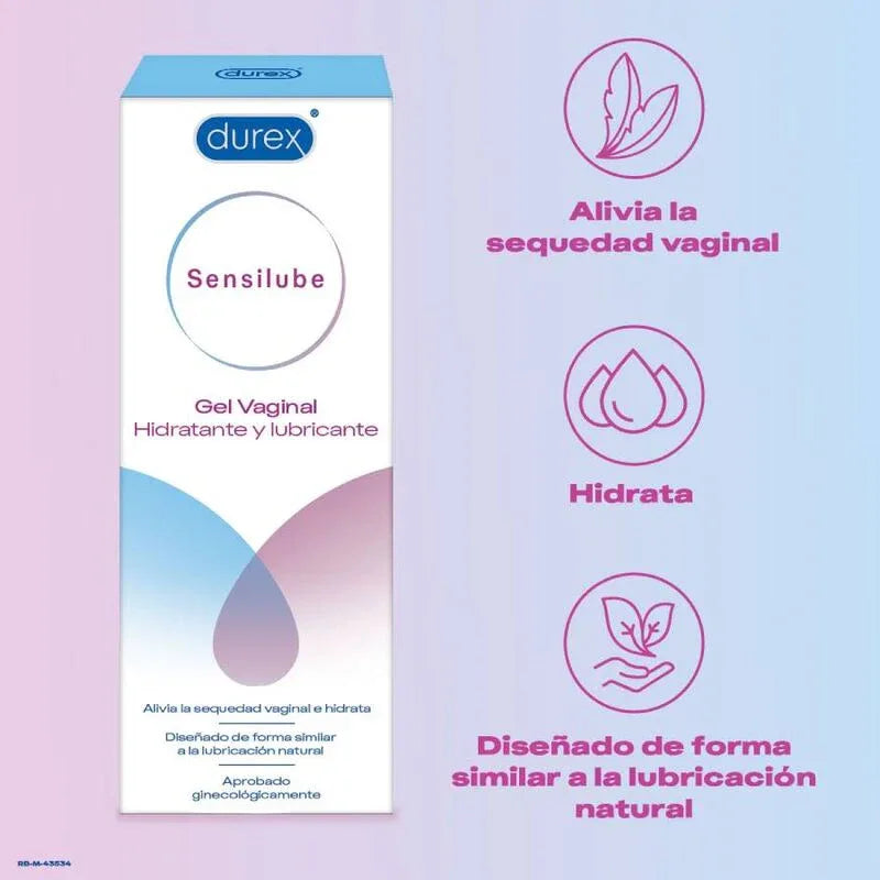 DUREX - SENSILUBE GEL FEUCHTIGKEIT SCHMIERMITTEL 40 ML - Vanelion Paradise