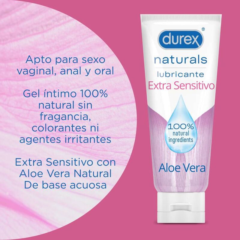 DUREX - NATURALS EXTRA SENSITIVES SCHMIERMITTEL 100 ML