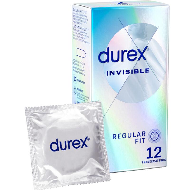 DUREX - UNSICHTBAR EXTRA DÜNN 12 EINHEITEN