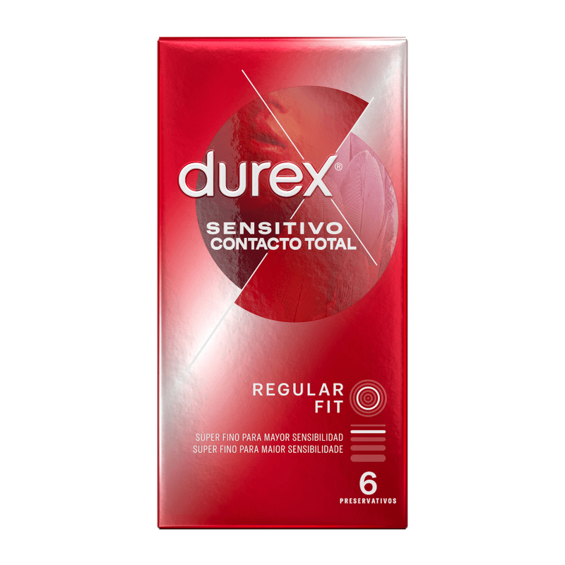 DUREX - EMPFINDLICHER KONTAKT INSGESAMT 6 EINHEITEN