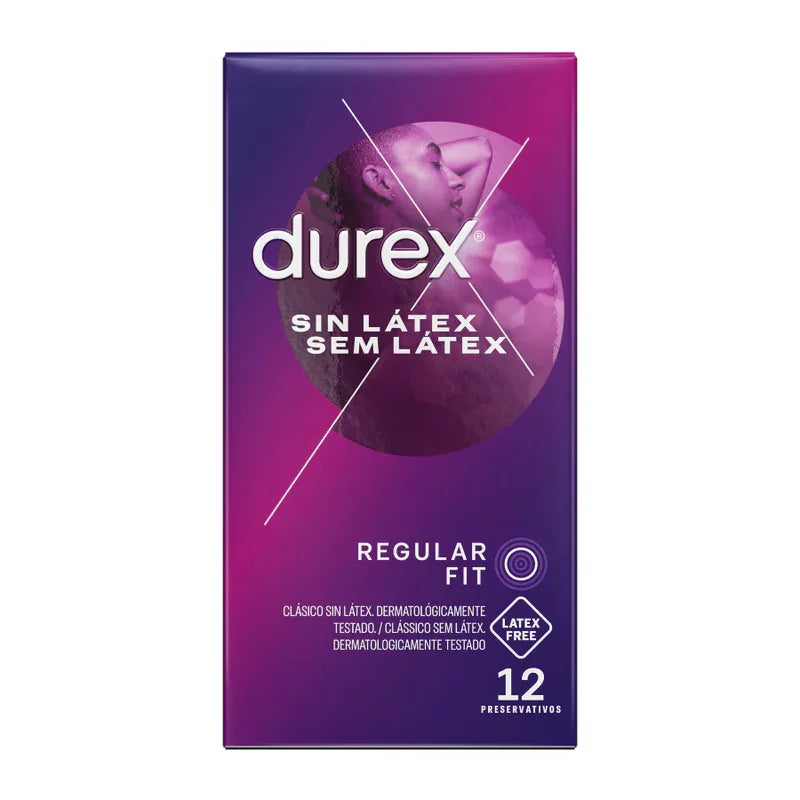 Durex Kondome Latexfrei Regular Fit – 12 Stück, latexfrei & sensitiv - Vanelion Paradise