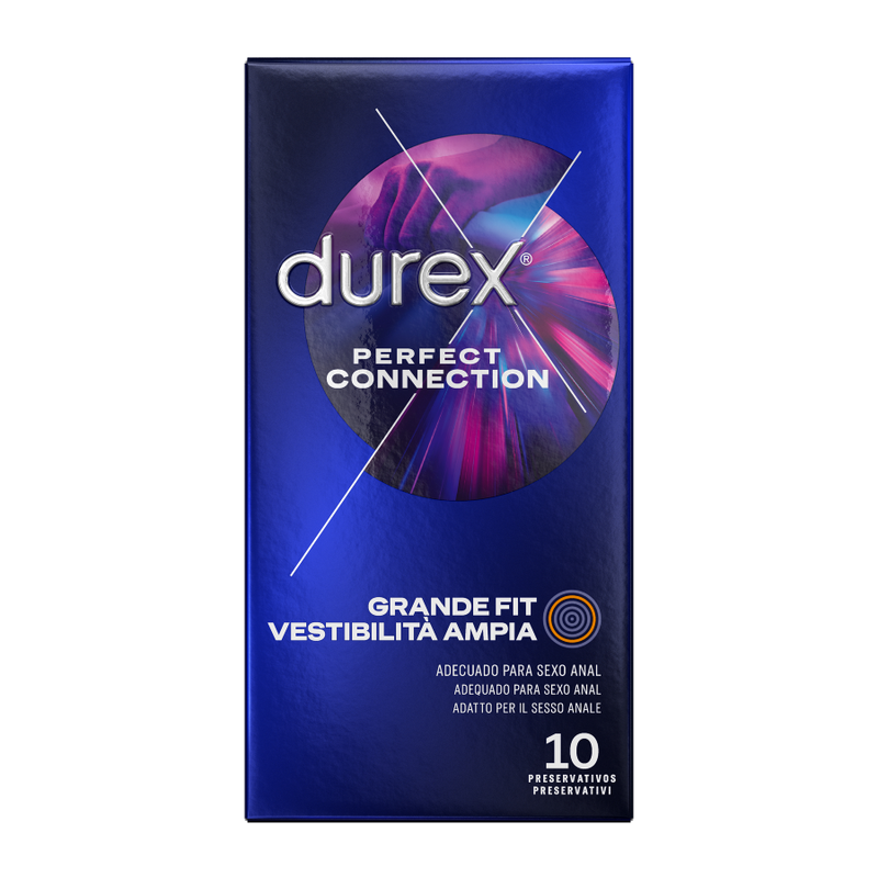 DUREX - PERFECT CONNECTION SILIKON EXTRA SCHMIERUNG 10 EINHEITEN