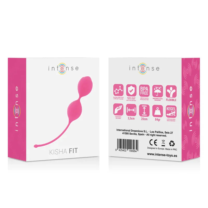 INTENSE - KISHA FIT SILIKON KEGEL FUCHSIA - Vanelion Paradise