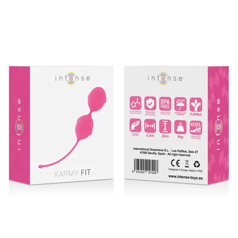 INTENSE - KARMY FIT KEGEL SILIKON FUCHSIA - Vanelion Paradise