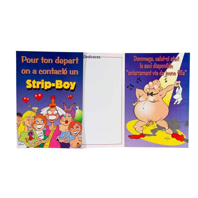 FEMARVI - STRIP BOY GOODBYE CARD /FR - Vanelion Paradise