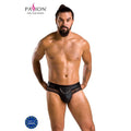 Passion Men PM030 Tom Ouvert-Jockstrap Schwarz L/XL