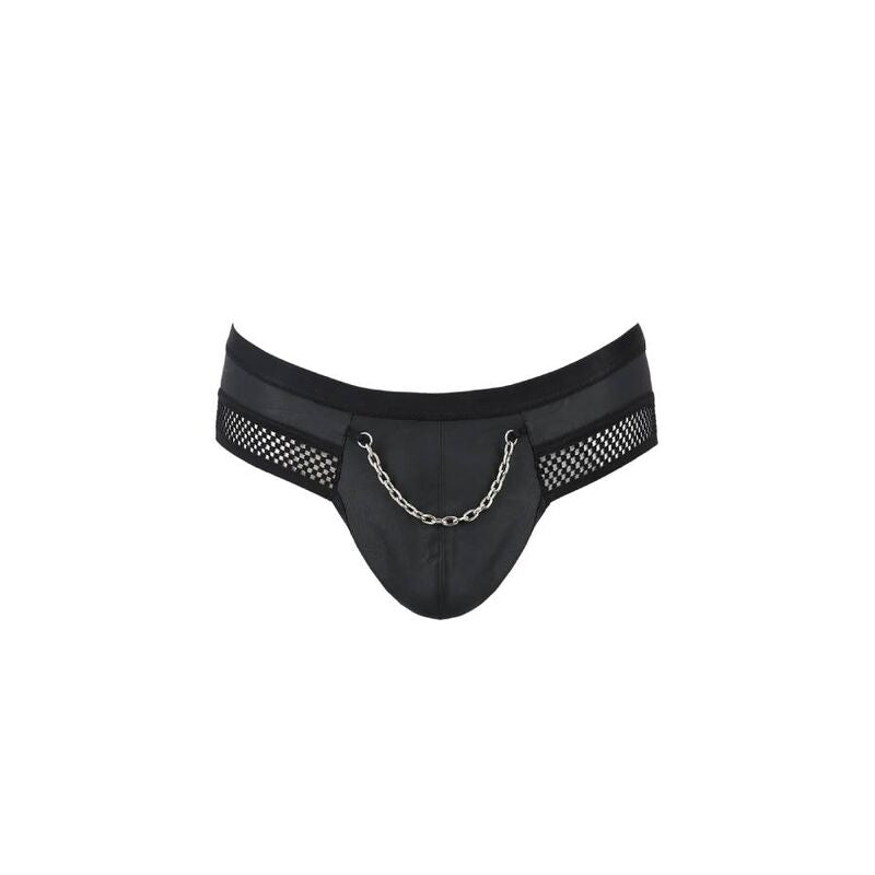 Passion Men PM030 Tom Ouvert-Jockstrap Schwarz L/XL